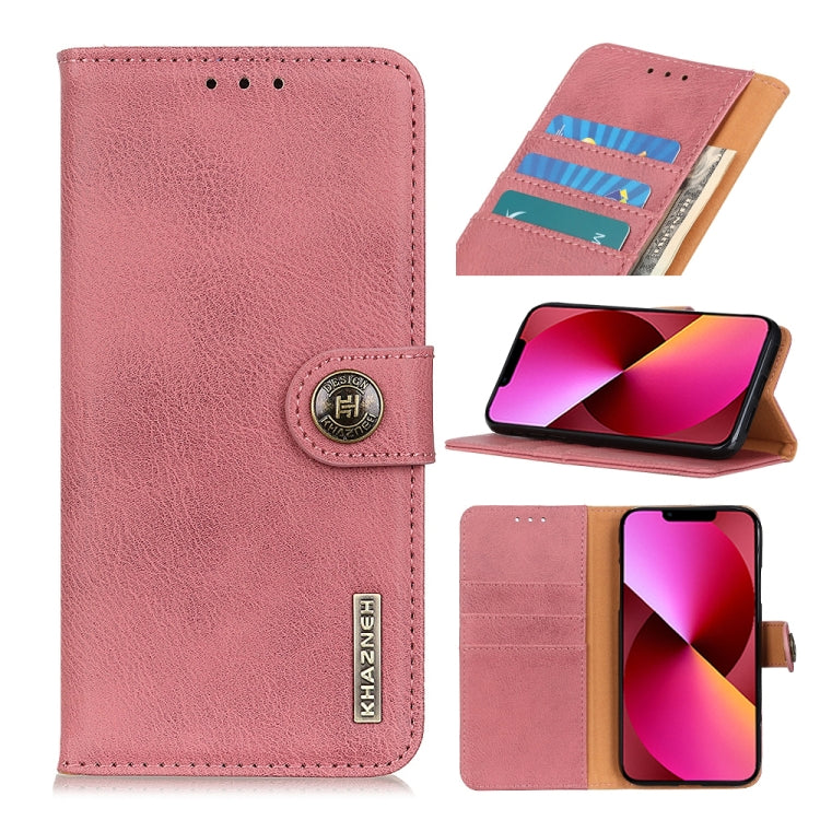 KHAZNEH Cowhide Texture Horizontal Flip Leather Case with Holder & Card Slots & Wallet, For iPhone 13, For iPhone 13 Pro, For iPhone 13 Pro Max