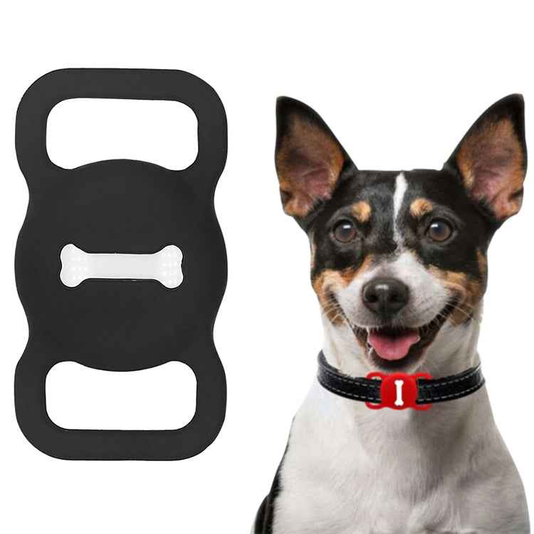Shockproof Anti-scratch Silicone Case Protective Cover, Style: Bones, For AirTag