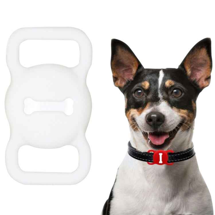 Shockproof Anti-scratch Silicone Case Protective Cover, Style: Bones, For AirTag