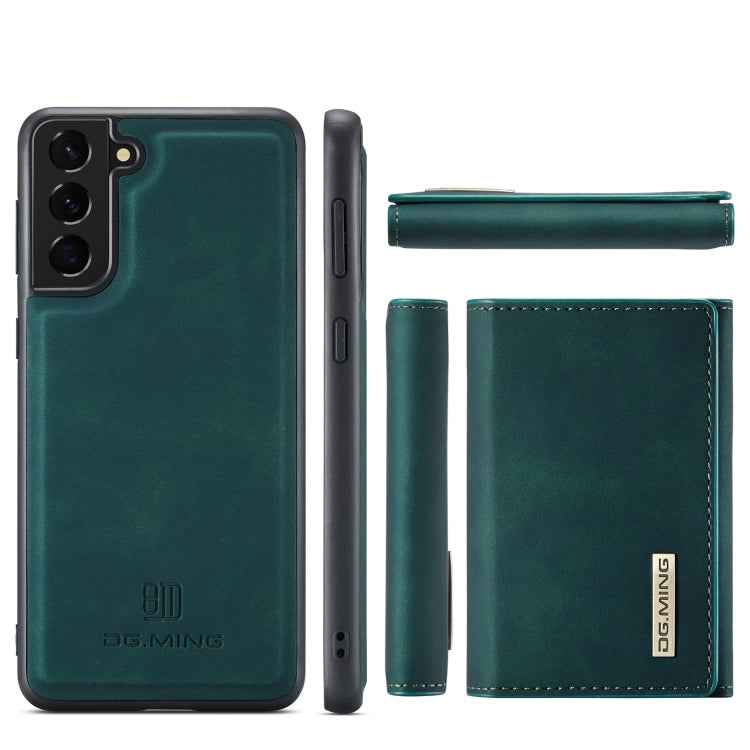 DG.MING M1 Series 3-Fold Multi Card Wallet Back Cover Shockproof Case with Holder Function, For Samsung Galaxy S21, For Samsung Galaxy S21 FE, For Samsung Galaxy S21+