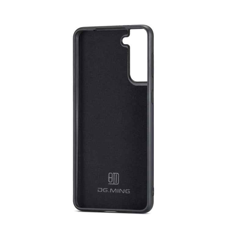 DG.MING M1 Series 3-Fold Multi Card Wallet Back Cover Shockproof Case with Holder Function, For Samsung Galaxy S21, For Samsung Galaxy S21 FE, For Samsung Galaxy S21+