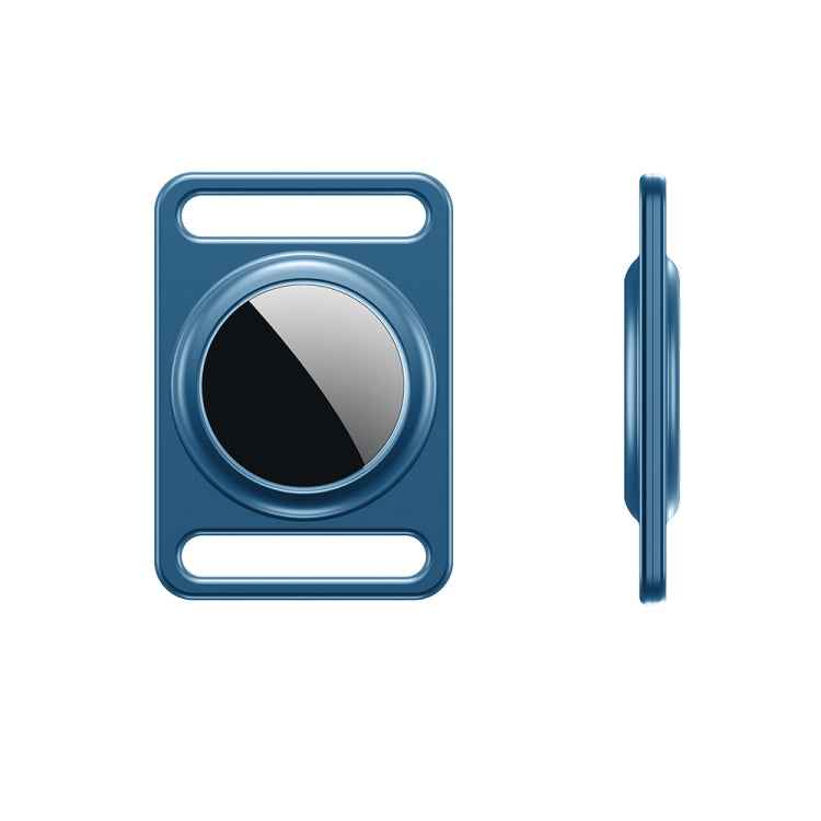 Magnetic Metal Protective Cover Case with Switchable Keychain Ring For AirTag 2nd Gen / AirTag 1st Gen