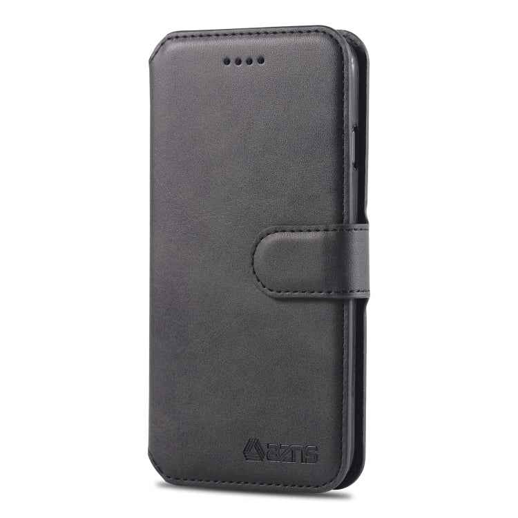 AZNS Calf Texture Magnetic Horizontal Flip PU Leather Case with Holder & Card Slots & Photo Frame