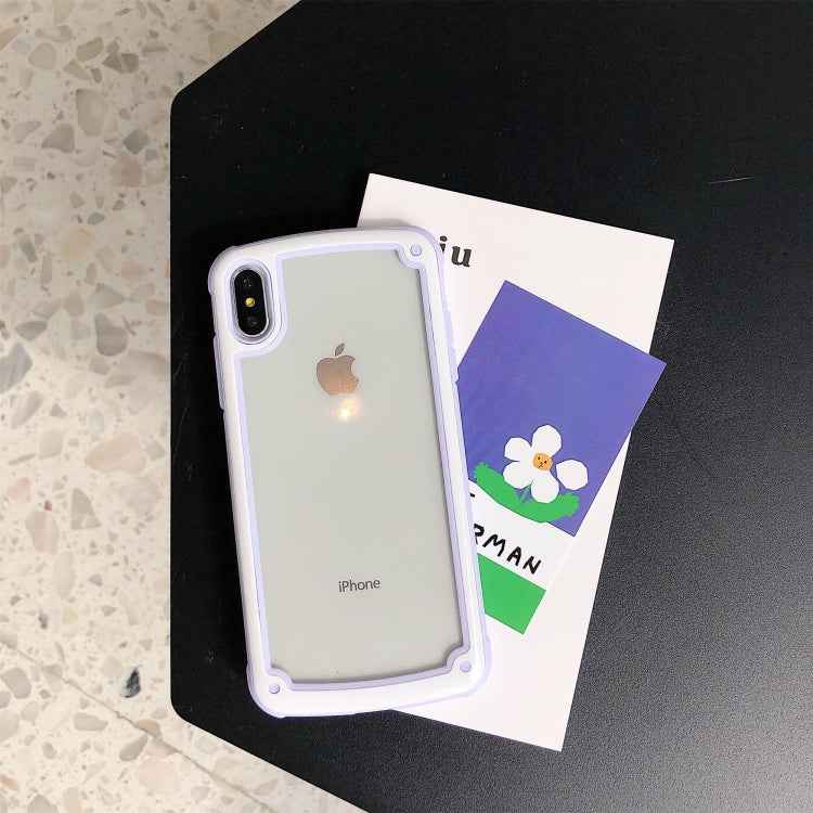 Candy-Colored TPU Transparent Shockproof Case