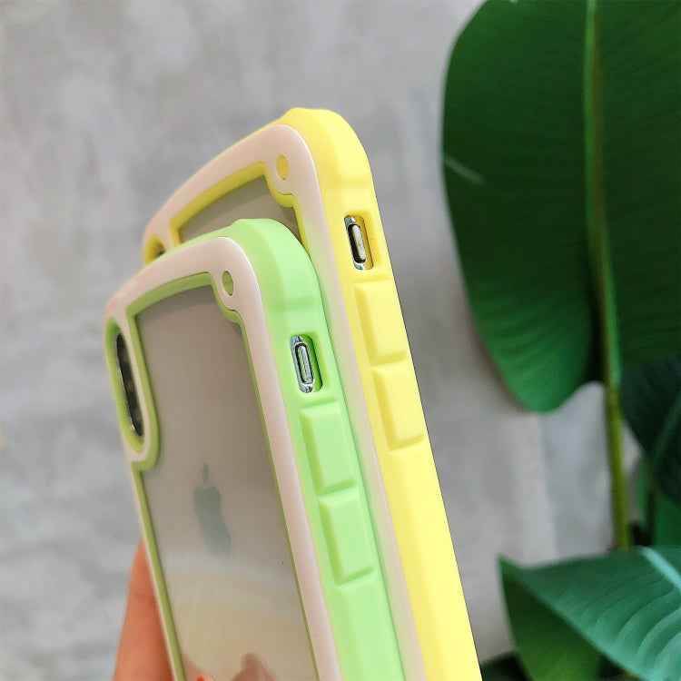 Candy-Colored TPU Transparent Shockproof Case