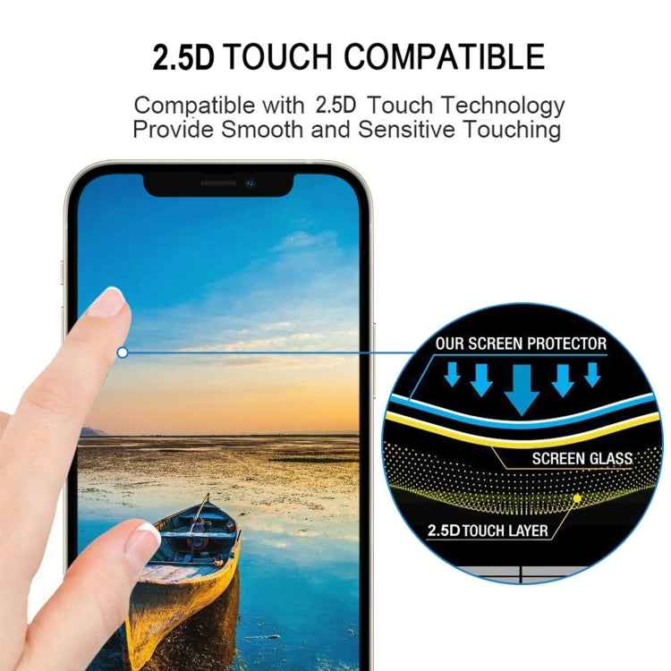 For iPhone 17e / 16e / 13 / 13 Pro Full Glue Full Screen Tempered Glass Film, For iPhone 13 mini (1 PC), For iPhone 16e / 13 / 13 Pro (1 PC), For iPhone 13 Pro Max (1 PC)