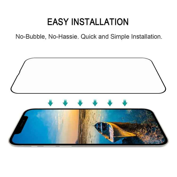 For iPhone 17e / 16e / 13 / 13 Pro 25pcs Full Glue Full Screen Tempered Glass Film, For iPhone 13 mini (25pcs), For iPhone 17e / 16e / 13 / 13 Pro (25pcs), For iPhone 13 Pro Max (25pcs)