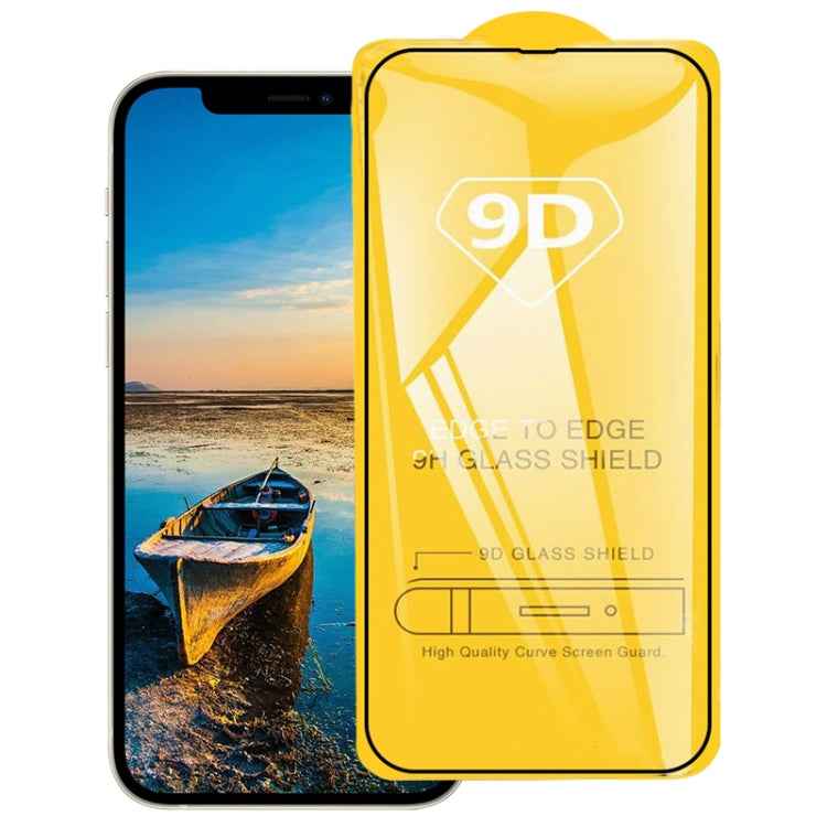 For iPhone 17e / 16e / 13 / 13 Pro 9D Full Glue Full Screen Tempered Glass Film, For iPhone 13 mini (1 PC), For iPhone 17e / 16e / 13 / 13 Pro (1 PC), For iPhone 13 Pro Max (1 PC)