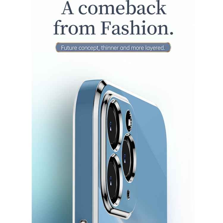 XINLI Straight Edge 6D Electroplate TPU Phone Case, For iPhone 12 mini, For iPhone 12 Pro Max, For iPhone X, For iPhone XR, For iPhone XS, For iPhone XS Max, For iPhone 8 Plus / 7 Plus