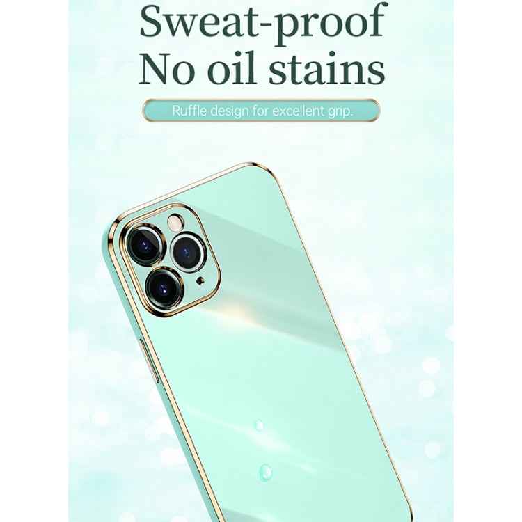 XINLI Straight Edge 6D Electroplate TPU Phone Case, For iPhone 12 mini, For iPhone 12 Pro Max, For iPhone X, For iPhone XR, For iPhone XS, For iPhone XS Max, For iPhone 8 Plus / 7 Plus