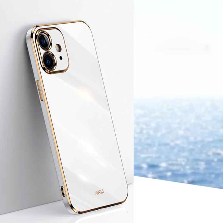 XINLI Straight Edge 6D Electroplate TPU Phone Case, For iPhone 12 mini, For iPhone 12 Pro Max, For iPhone X, For iPhone XR, For iPhone XS, For iPhone XS Max, For iPhone 8 Plus / 7 Plus