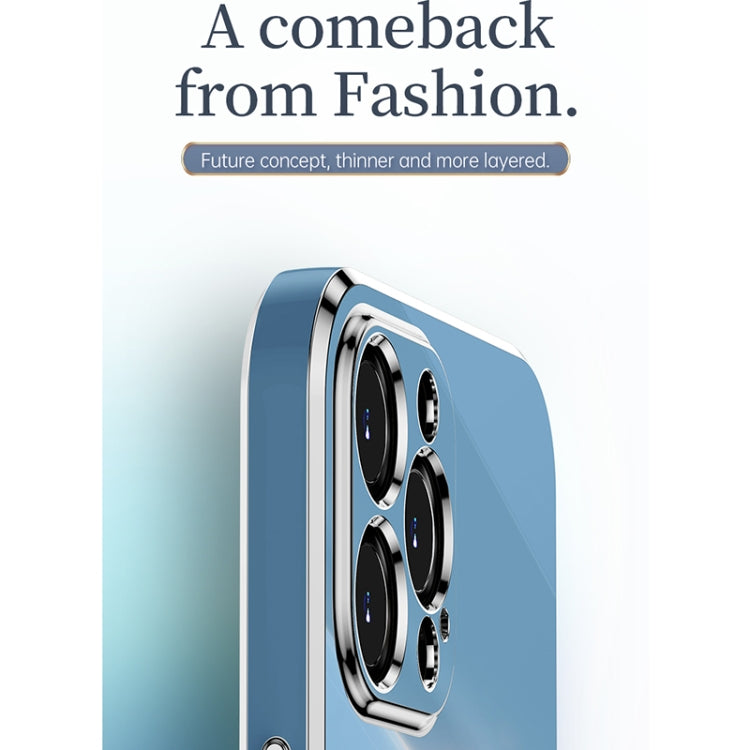 XINLI Straight Edge 6D Electroplate TPU Phone Case, For iPhone 12 Pro