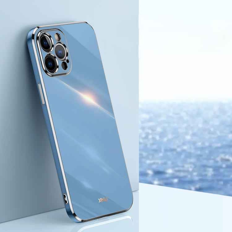 XINLI Straight Edge 6D Electroplate TPU Phone Case, For iPhone 12 mini, For iPhone 12 Pro Max, For iPhone X, For iPhone XR, For iPhone XS, For iPhone XS Max, For iPhone 8 Plus / 7 Plus
