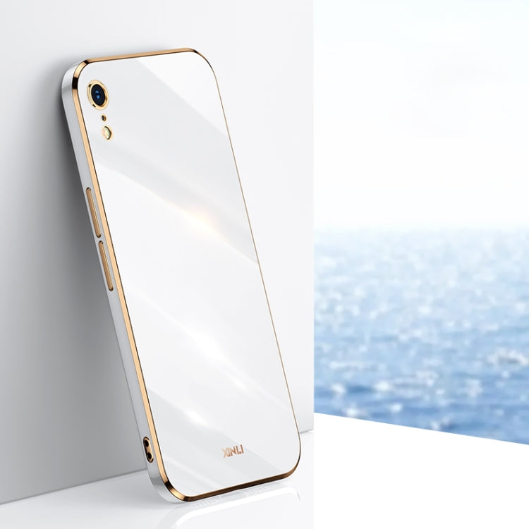 XINLI Straight Edge 6D Electroplate TPU Phone Case, For iPhone 12 mini, For iPhone 12 Pro Max, For iPhone X, For iPhone XR, For iPhone XS, For iPhone XS Max, For iPhone 8 Plus / 7 Plus