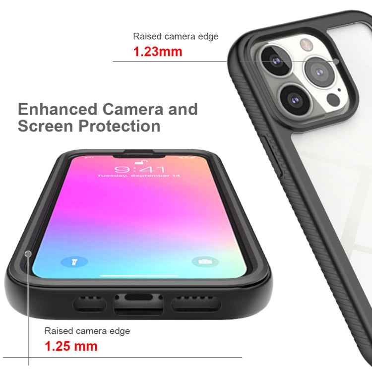 Starry Sky Solid Color Series Shockproof PC + TPU Protective Case, For iPhone 13