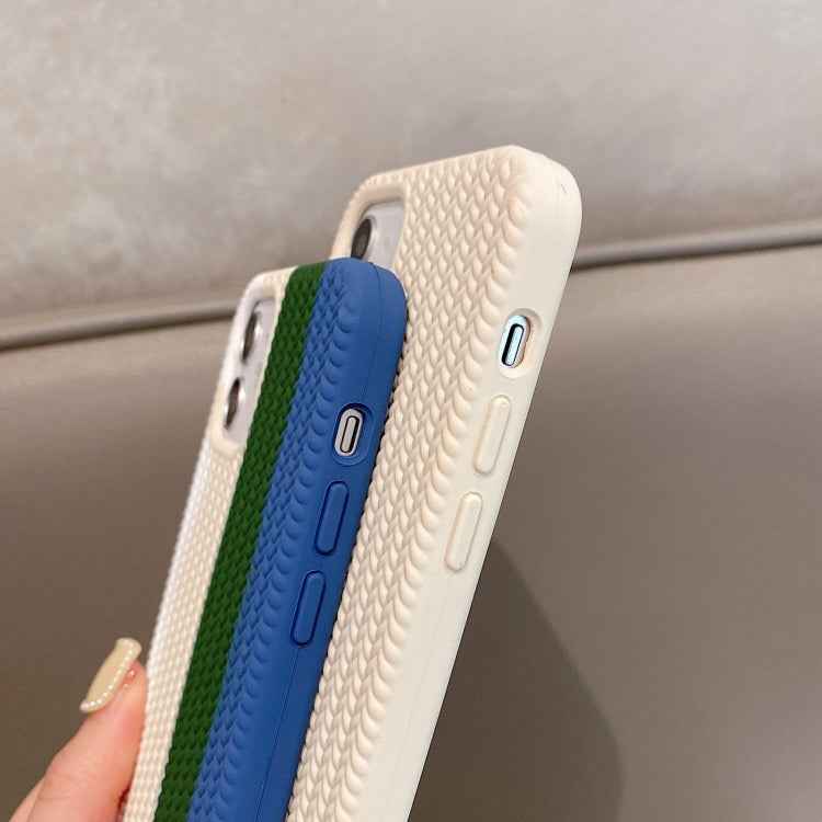 Herringbone Texture Silicone Protective Case, For iPhone 11, For iPhone 12, For iPhone 12 Pro, For iPhone 12 Pro Max