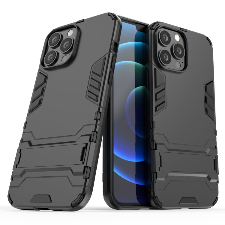 PC + TPU Shockproof Protective Case with Invisible Holder, For iPhone 13 Pro Max, For iPhone 13 mini, For iPhone 13 Pro, For iPhone 13