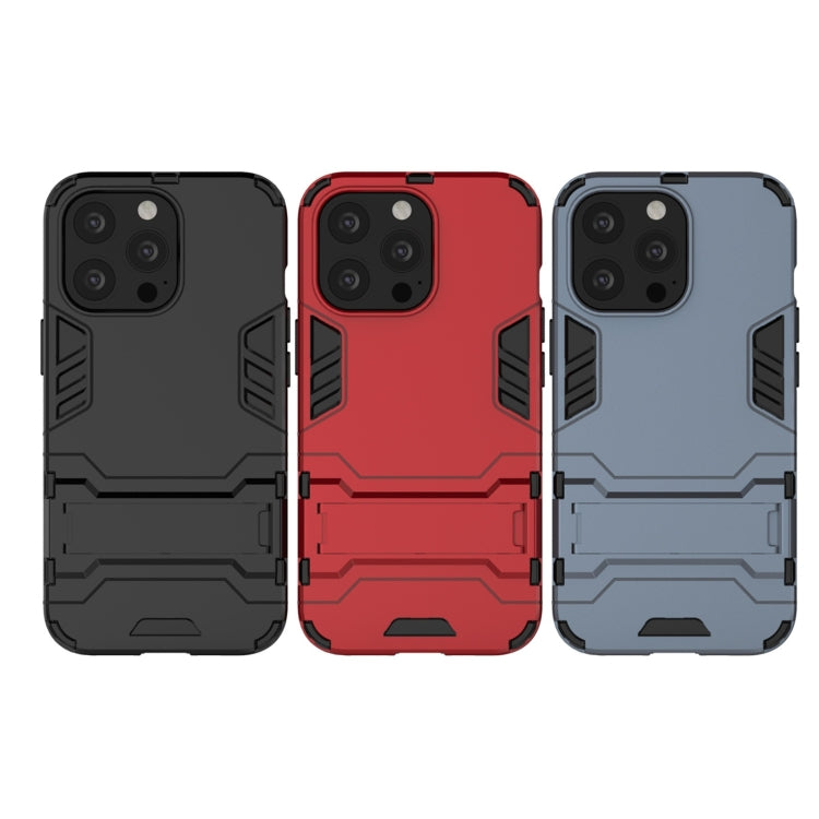 PC + TPU Shockproof Protective Case with Invisible Holder, For iPhone 13 Pro Max, For iPhone 13 mini, For iPhone 13 Pro, For iPhone 13