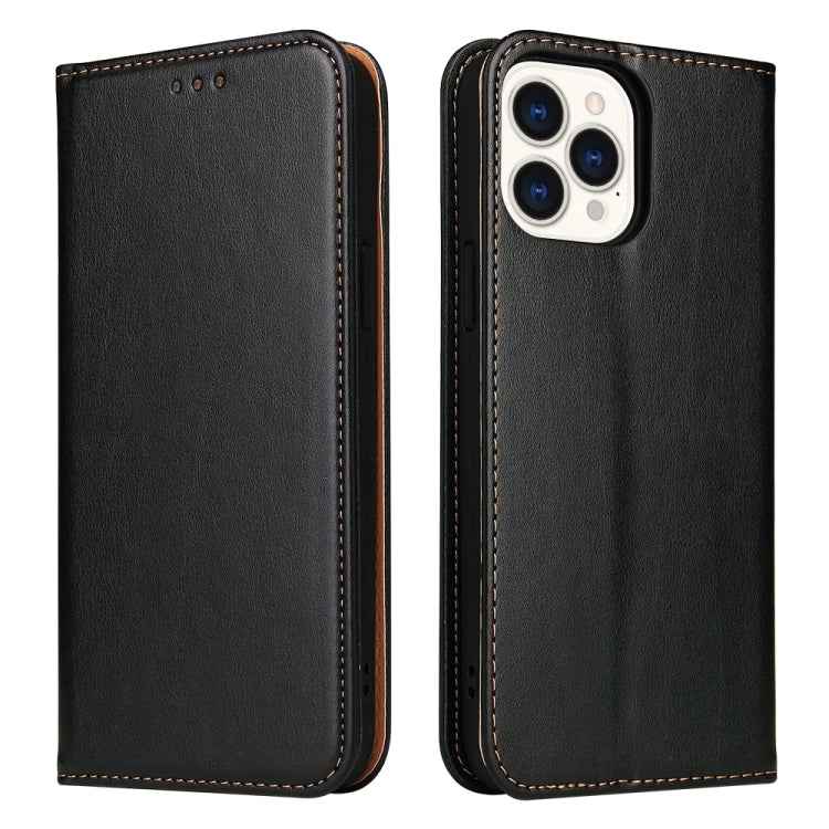 Fierre Shann PU Leather Texture Horizontal Flip Leather Case with Holder & Card Slots & Wallet, For iPhone 13 Pro Max, For iPhone 13 mini, For iPhone 13, For iPhone 13 Pro