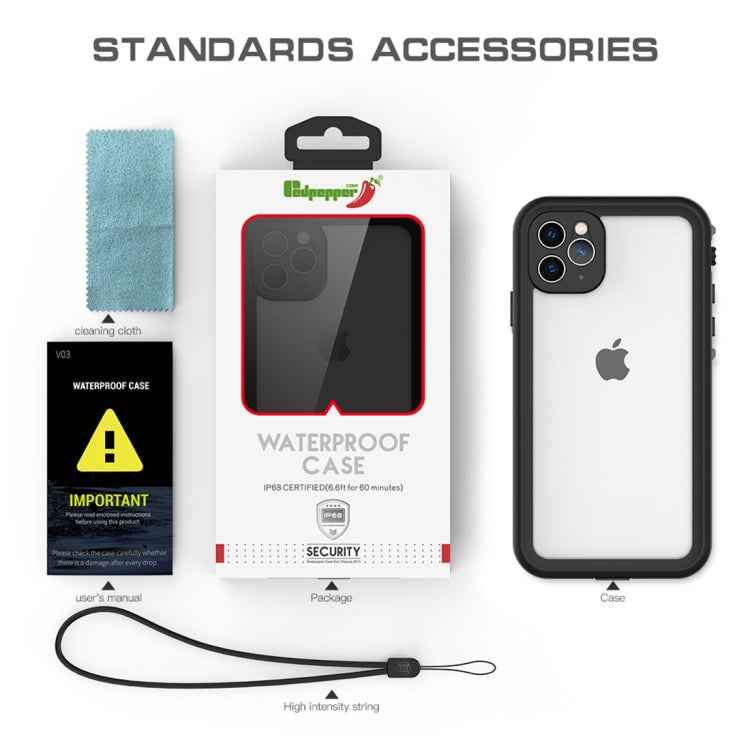 RedPepper Shockproof Waterproof PC + TPU Protective Case