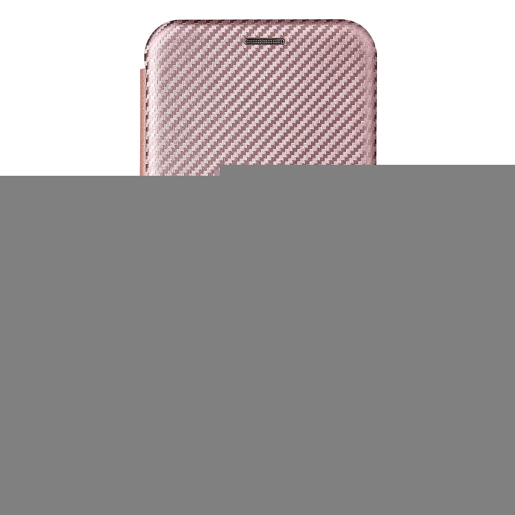 Carbon Fiber Texture Magnetic Horizontal Flip TPU + PC + PU Leather Case with Card Slot, For iPhone 13 Pro Max, For iPhone 13 Pro, For iPhone 13, For iPhone 13 mini