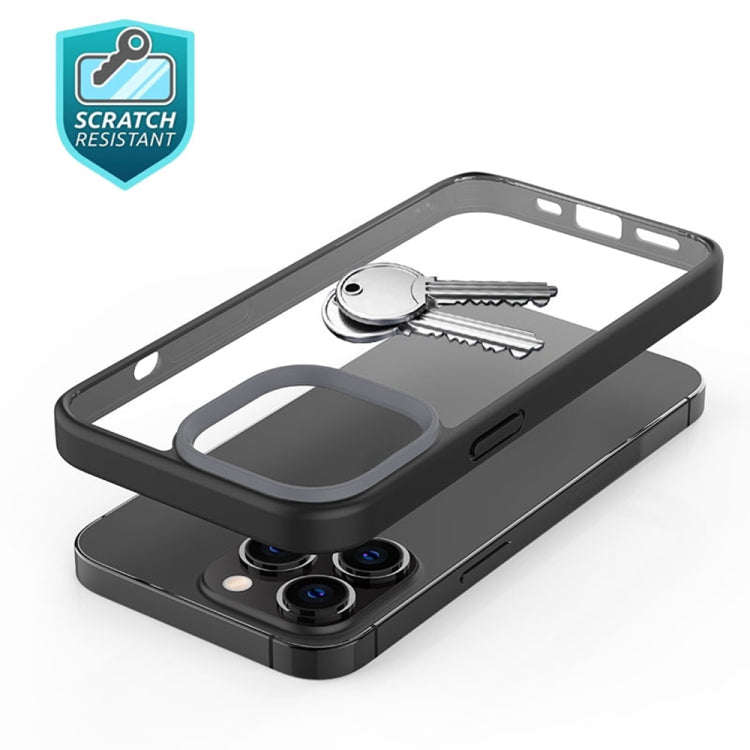 Ming Shield Hybrid Frosted Transparent PC + TPU Scratchproof Shockproof Case, For iPhone 13 mini, For iPhone 13, For iPhone 13 Pro, For iPhone 13 Pro Max
