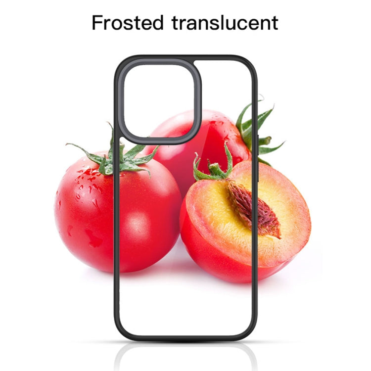 Ming Shield Hybrid Frosted Transparent PC + TPU Scratchproof Shockproof Case, For iPhone 13 mini, For iPhone 13, For iPhone 13 Pro, For iPhone 13 Pro Max