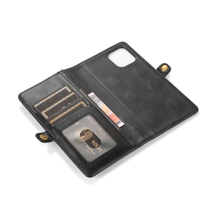 Strong Magnetic Detachable Horizontal Flip Leather Case with Card Slots & Wallet, For iPhone 13, For iPhone 13 Mini, For iPhone 13 Pro, For iPhone 13 Pro Max