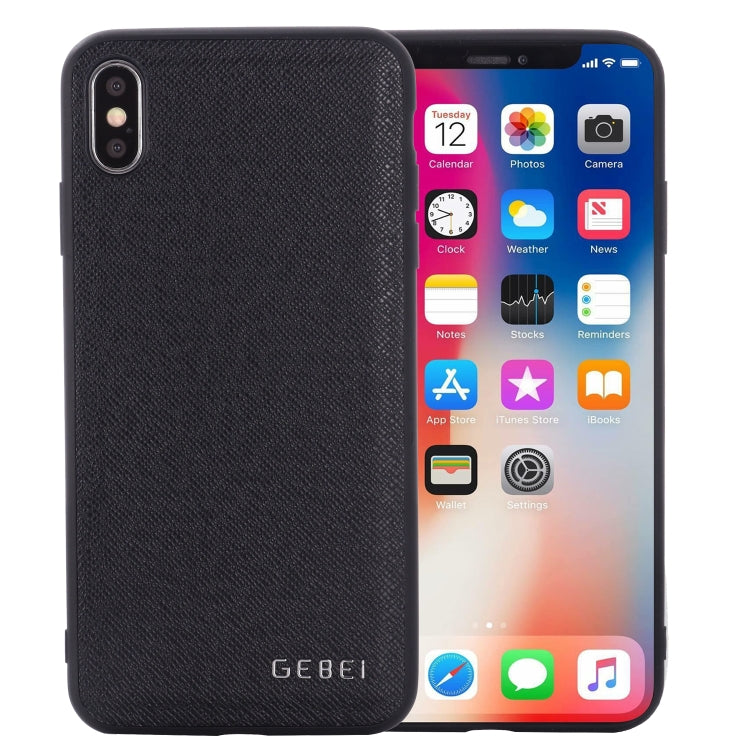 GEBEI Full-coverage Shockproof Leather Protective Case, For iPhone 11, For iPhone 11 Pro, For iPhone 11 Pro Max