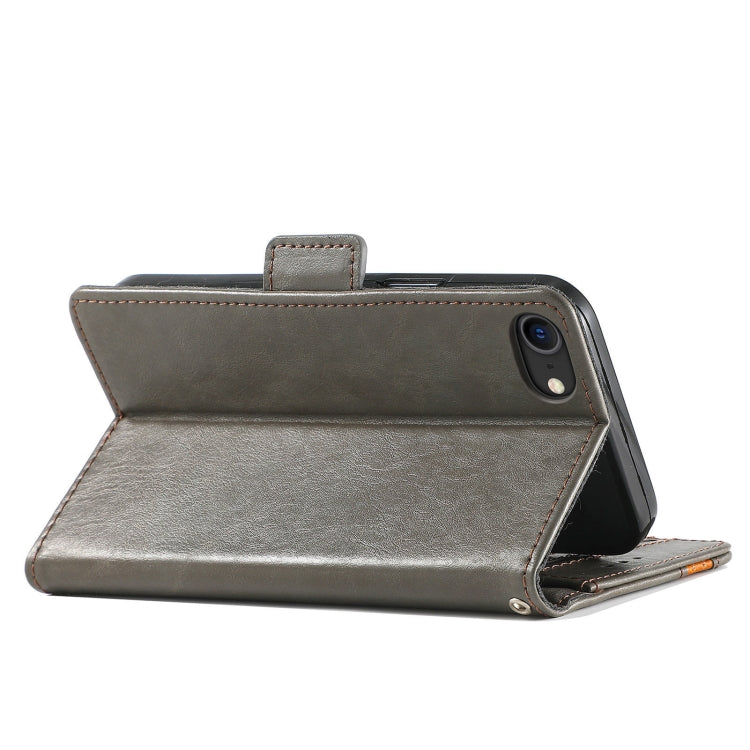 CaseNeo Business Splicing Dual Magnetic Buckle Horizontal Flip PU Leather Case with Holder & Card Slots & Wallet, For iPhone 6, For iPhone 7 / 8 / SE(2020), For iPhone 13, For iPhone 13 Pro Max