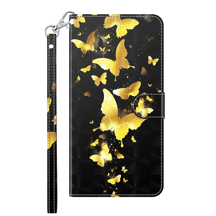 3D Painting Pattern Horizontal Flip TPU + PU Leather Case with Holder & Card Slots & Wallet, For iPhone 13 mini, For iPhone 13, For iPhone 13 Pro, For iPhone 13 Pro Max