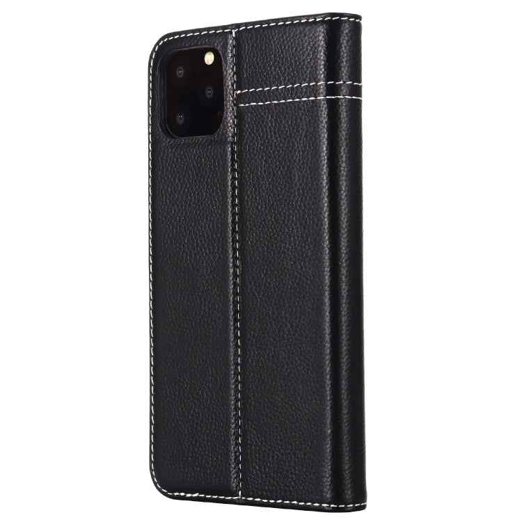 GEBEI Top-grain Leather Horizontal Flip Protective Case with Holder & Card Slots