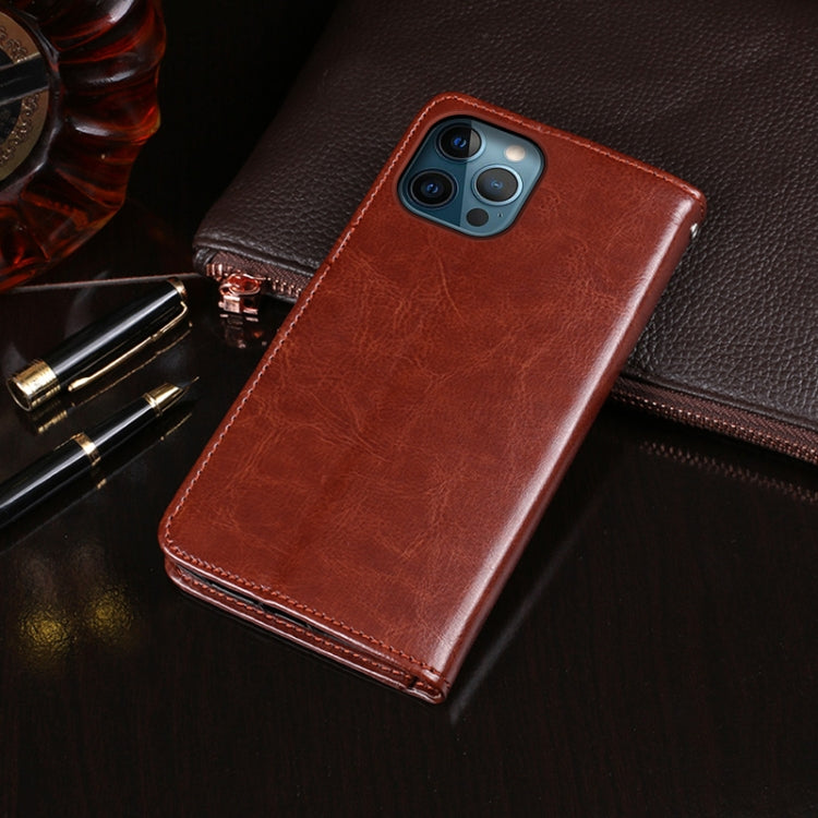 idewei Crazy Horse Texture Horizontal Flip Leather Case with Holder & Card Slots & Wallet, For iPhone 13 mini, For iPhone 13, For iPhone 13 Pro, For iPhone 13 Pro Max