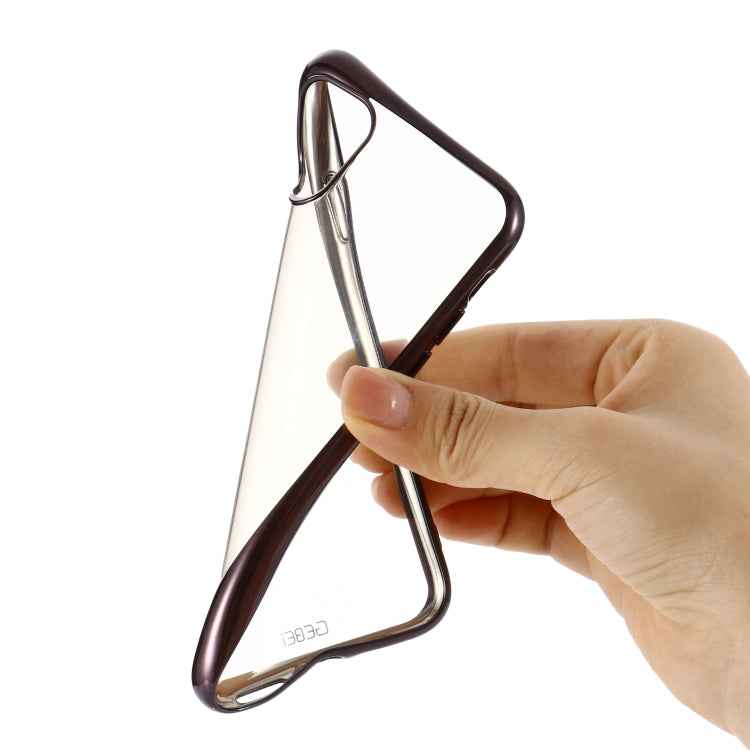 GEBEI Plating TPU Shockproof Protective Case