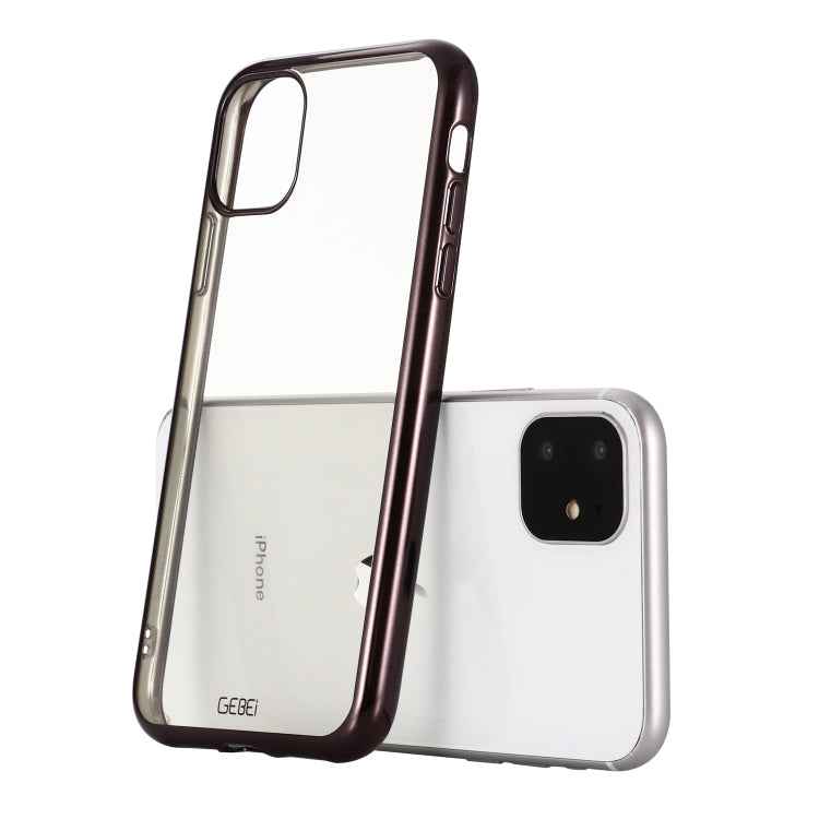 GEBEI Plating TPU Shockproof Protective Case