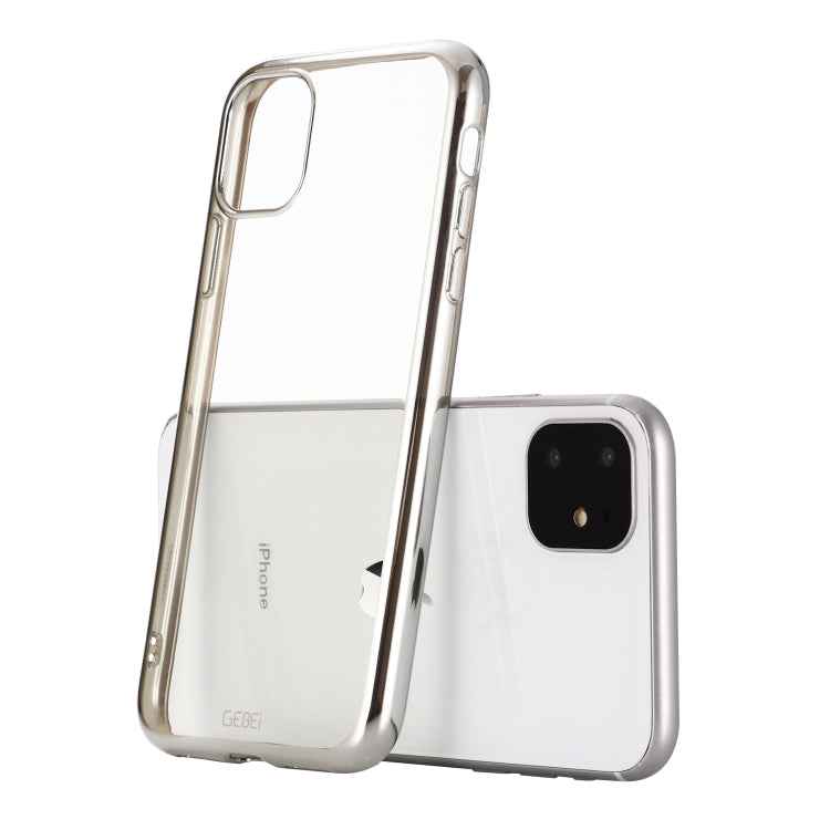 GEBEI Plating TPU Shockproof Protective Case