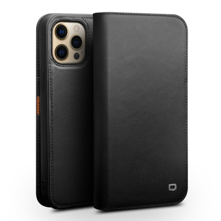 QIALINO Business Horizontal Flip Leather Case with Holder & Card Slots & Wallet, For iPhone 13, For iPhone 13 Pro, For iPhone 13 Pro Max, For iPhone 13 mini