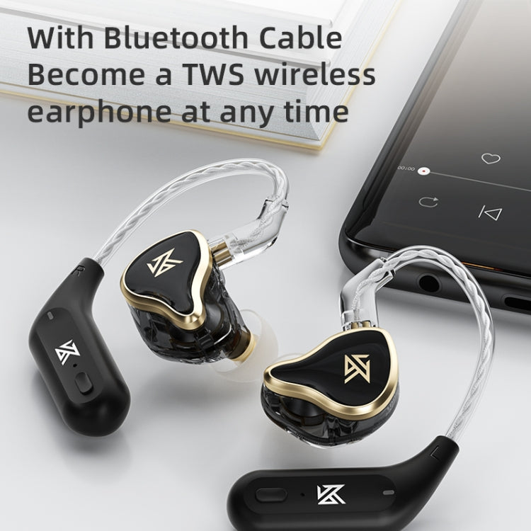 KZ ZAS 16-unit Ring Iron In-ear Wired Earphone,, ZAS Mic Version(Black), ZAS Standard Version(White), ZAS Standard Version(Black), ZAS Mic Version(White)
