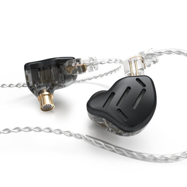 KZ ZAX 16-unit Ring Iron Sport Gaming In-ear Wired Earphone,, ZAX Mic Version(Silver), ZAX Mic Version(Black), ZAX Standard Version(Silver), ZAX Standard Version(Black)