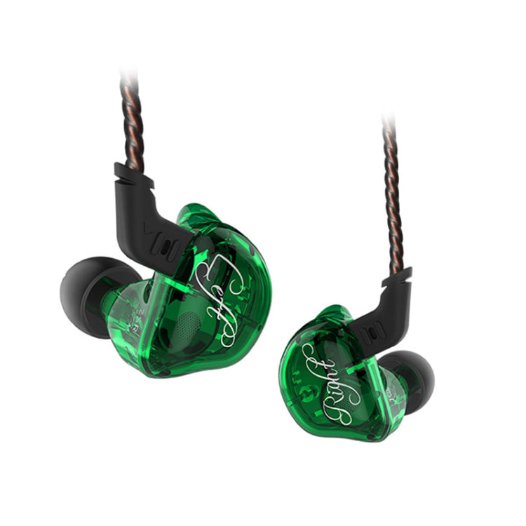 KZ ZSR 6-unit Ring Iron In-ear Wired Earphone,, ZSR Mic Version(Green), ZSR Standard Version(White), ZSR Standard Version(Black), ZSR Standard Version(Red), Standard Version(Green), ZSR Mic Version(White), ZSR Mic Version(Black), ZSR Mic Version(Red)