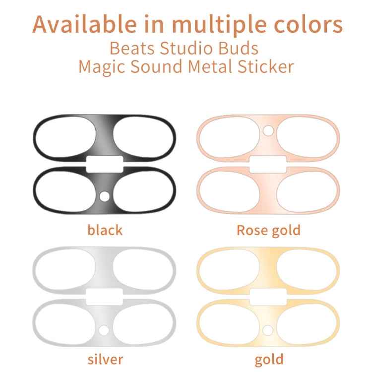 Wireless Bluetooth Earphone Magic Sound Metal Protective Sticker