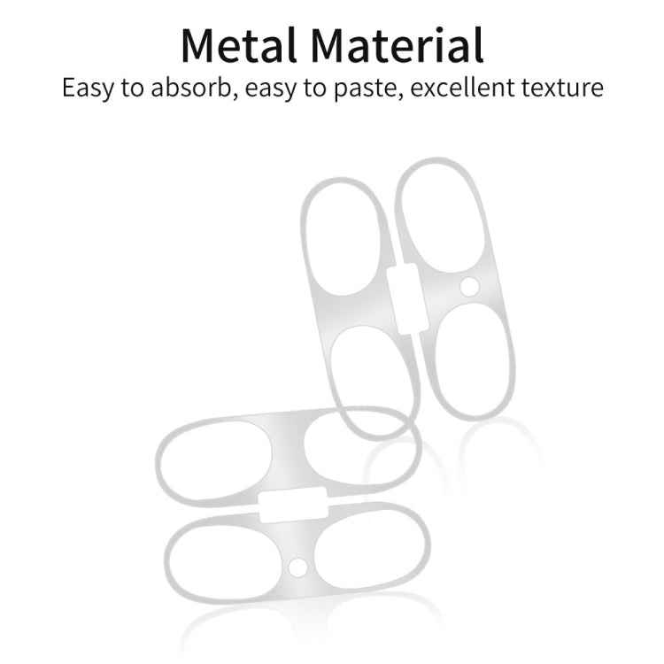 Wireless Bluetooth Earphone Magic Sound Metal Protective Sticker