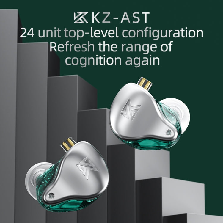 KZ AST 24-unit Balance Armature Monitor HiFi In-Ear Wired Earphone