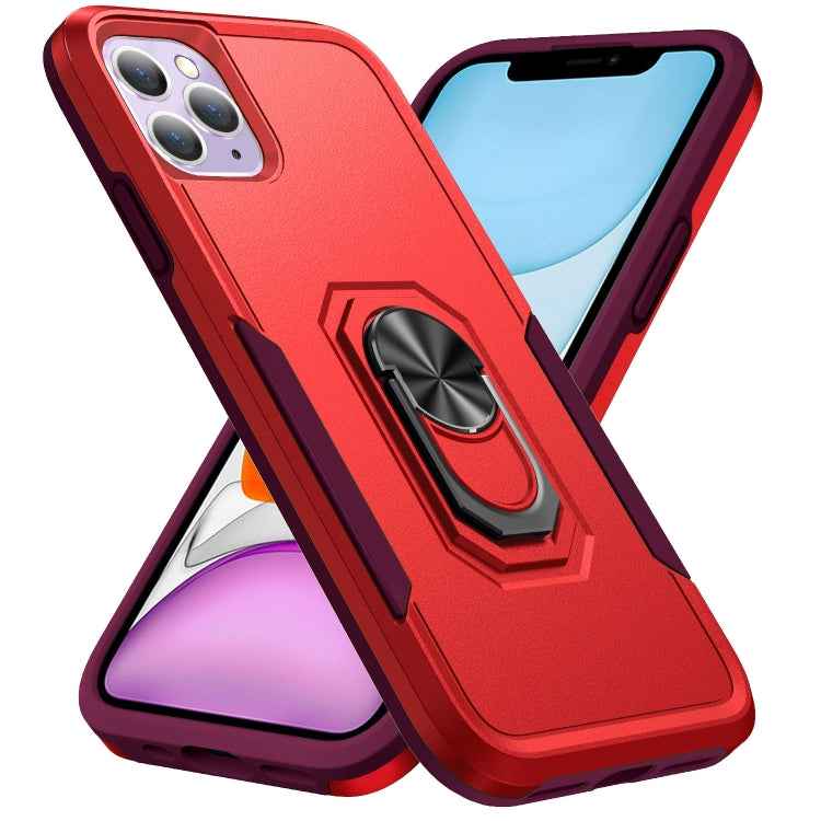 Pioneer Armor Heavy Duty PC + TPU Shockproof Case with Holder, For iPhone 11 Pro, For iPhone 11 Pro Max, For iPhone X / XS, For iPhone XR, For iPhone XS Max