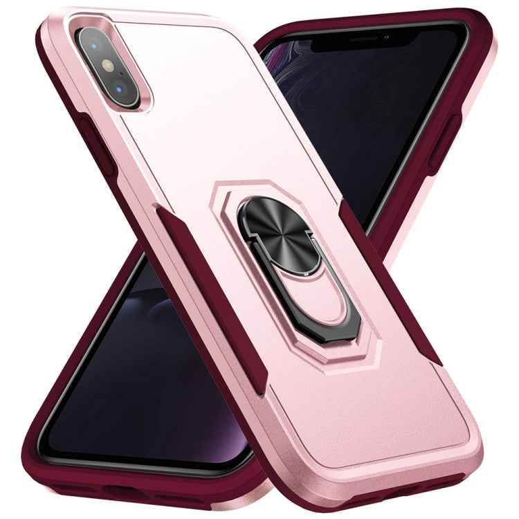 Pioneer Armor Heavy Duty PC + TPU Shockproof Case with Holder, For iPhone 11 Pro, For iPhone 11 Pro Max, For iPhone X / XS, For iPhone XR, For iPhone XS Max