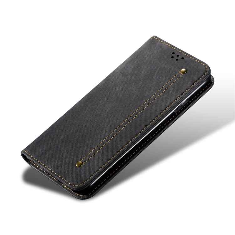 Denim Texture Casual Style Horizontal Flip Leather Case with Holder & Card Slots & Wallet
