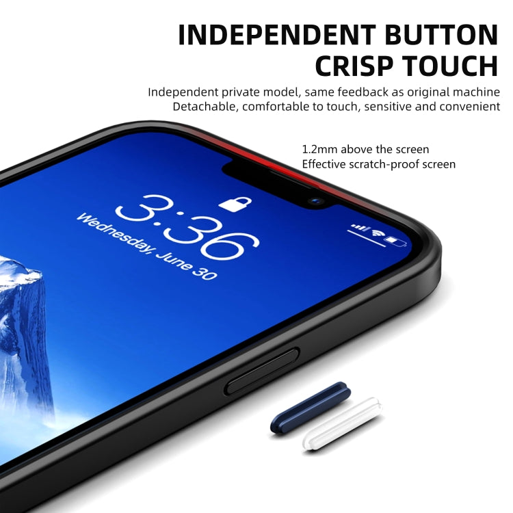 iPAKY Magic Shadow Series TPU + PC Shockproof Protective Case, For iPhone 13, For iPhone 13 Pro