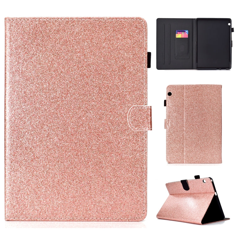 Varnish Glitter Powder Horizontal Flip Leather Case with Holder & Card Slot, For Huawei MediaPad M6 8.4, For Huawei MediaPad M6 10.8, For Huawei MediaPad T3 7.0, For Huawei MediaPad T3 10.0, For Huawei MediaPad T5, For iPad 10.2 / 10.5, For iPad 2 / 3 ...