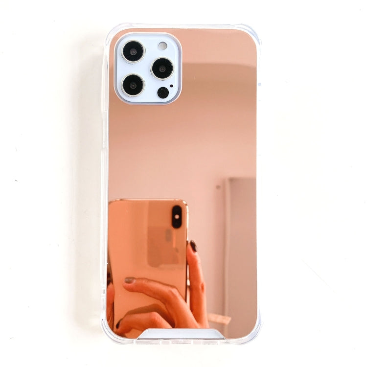 TPU + Acrylic Four Drop Luxury Plating Mirror Phone Case Cover, For iPhone 13 Pro Max, For iPhone 13 Pro, For iPhone 13, For iPhone 13 mini