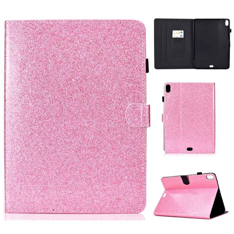 Varnish Glitter Powder Horizontal Flip Leather Case with Holder & Card Slot, For iPad Mini 1/2/3/4/5, For iPad Pro 9.7, For iPad Pro 11 (2018)